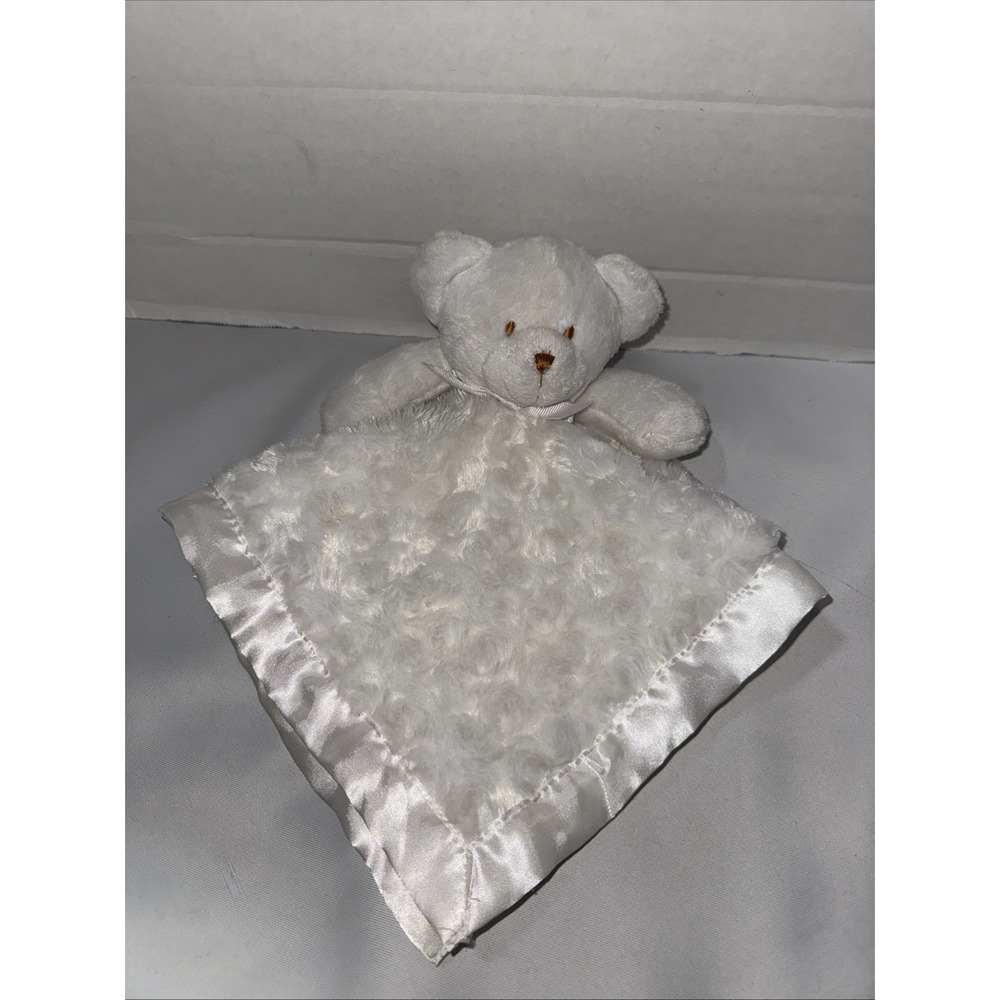 Blankets and Beyond Bear‎ Lovey Soft Plush Swirl Security Blanket